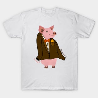 Gentleman Piggy T-Shirt